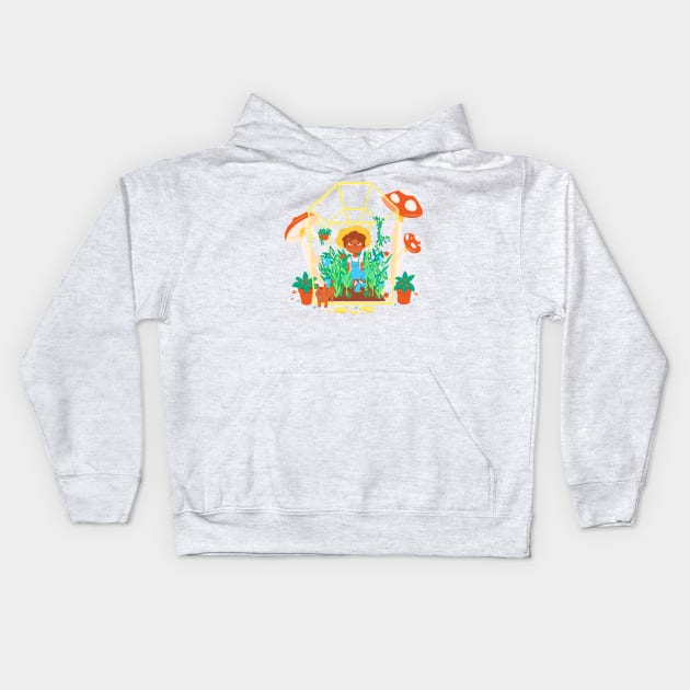 Greenhouse Kids Hoodie by giovana giberti